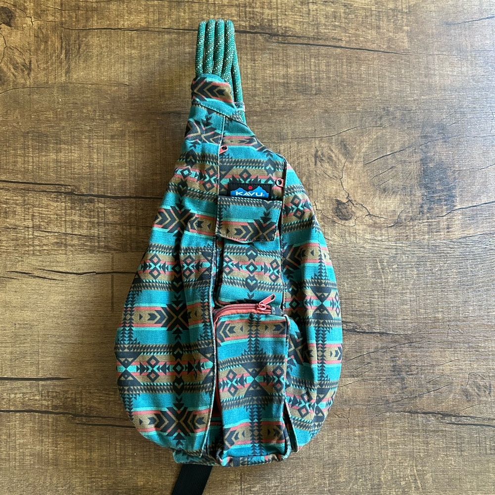 Kavu Multicolor Rope Sling Bag